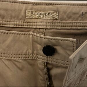 NWT Burberry Brit Portland Khaki Flare Pants Size 31w
